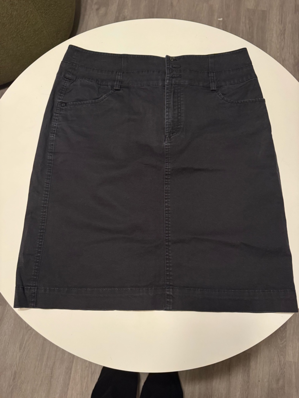 Women's A-Line Skirt in Black